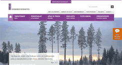 Desktop Screenshot of aanekoskenseurakunta.fi
